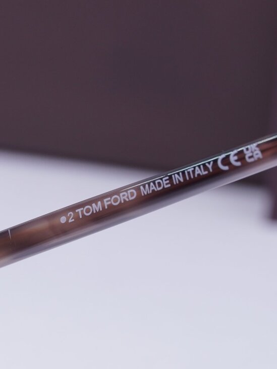 Tom Ford Fern FT1029 28Z Square Sunglasses – Rose Gold/Rose Gradient - Picture 10 of 10